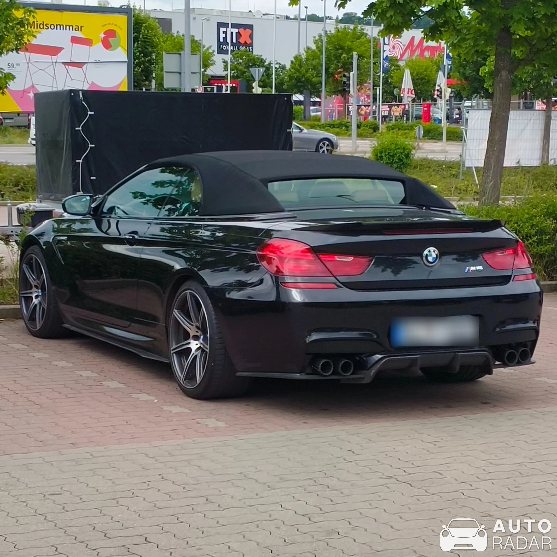 BMW M6 F12 Cabriolet spotted in Ulm