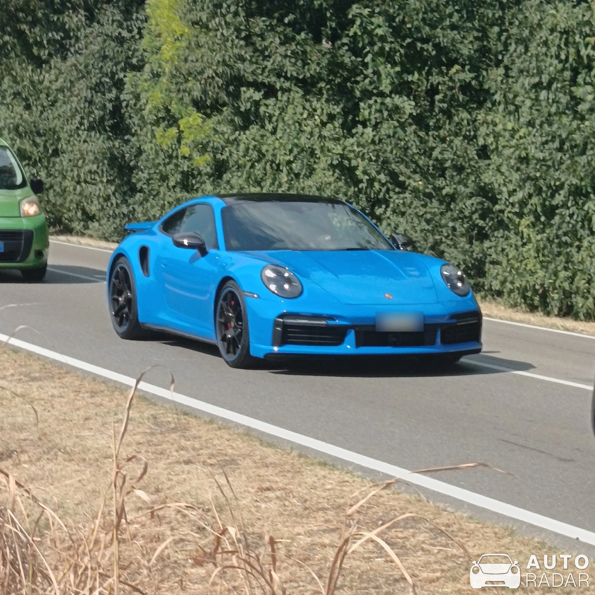 Porsche 992 Turbo S MkI spotted in Monzambano