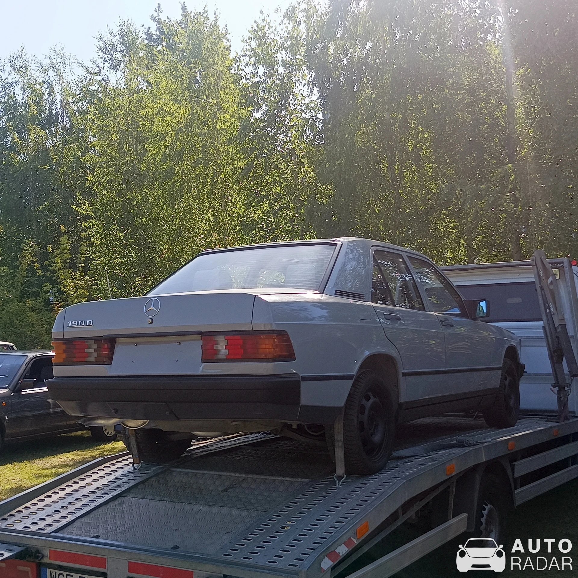 Mercedes-Benz 190 E W201 spotted in Łódź