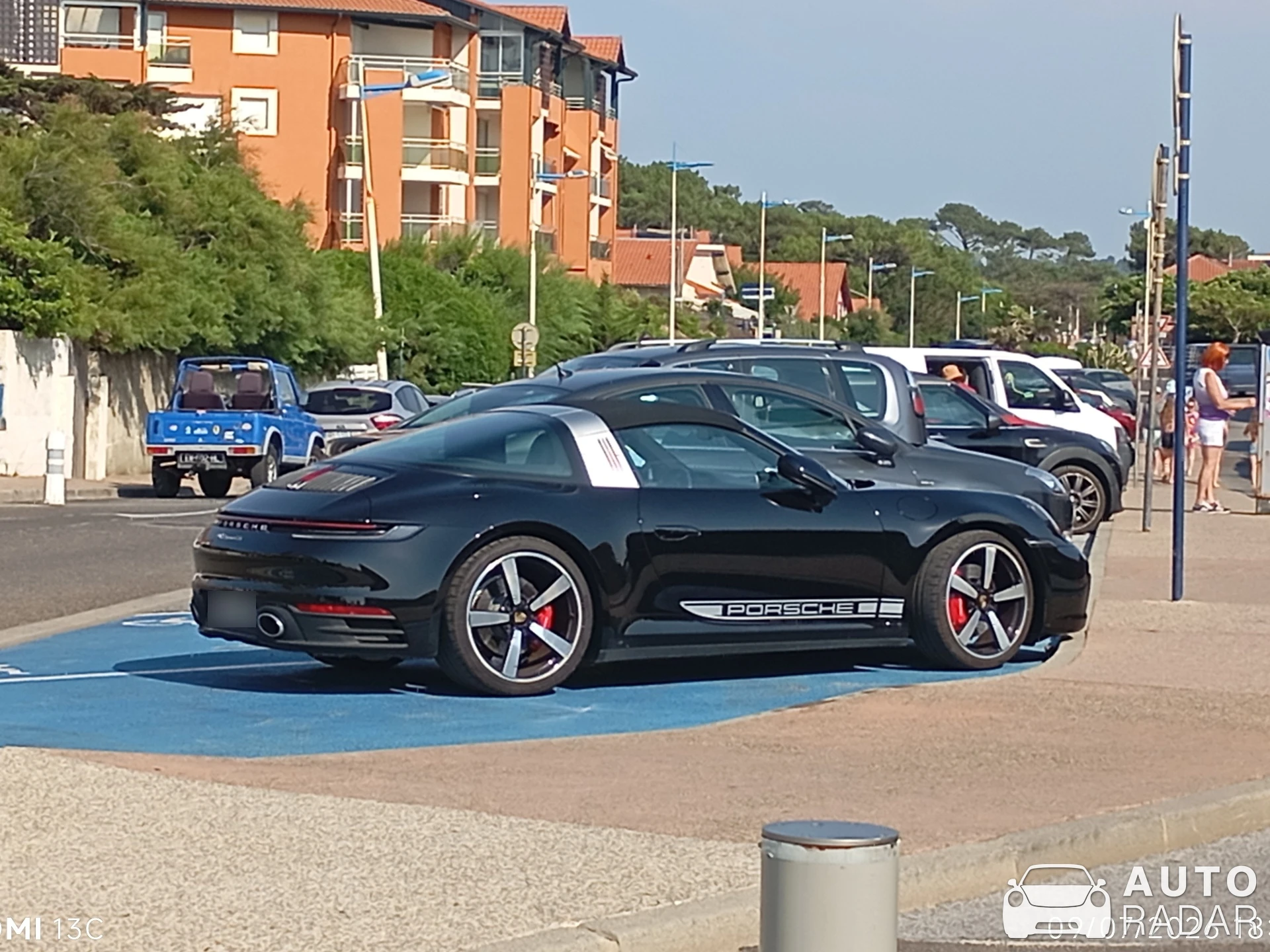 Porsche 992 Targa 4S MkI spotted in Capbreton