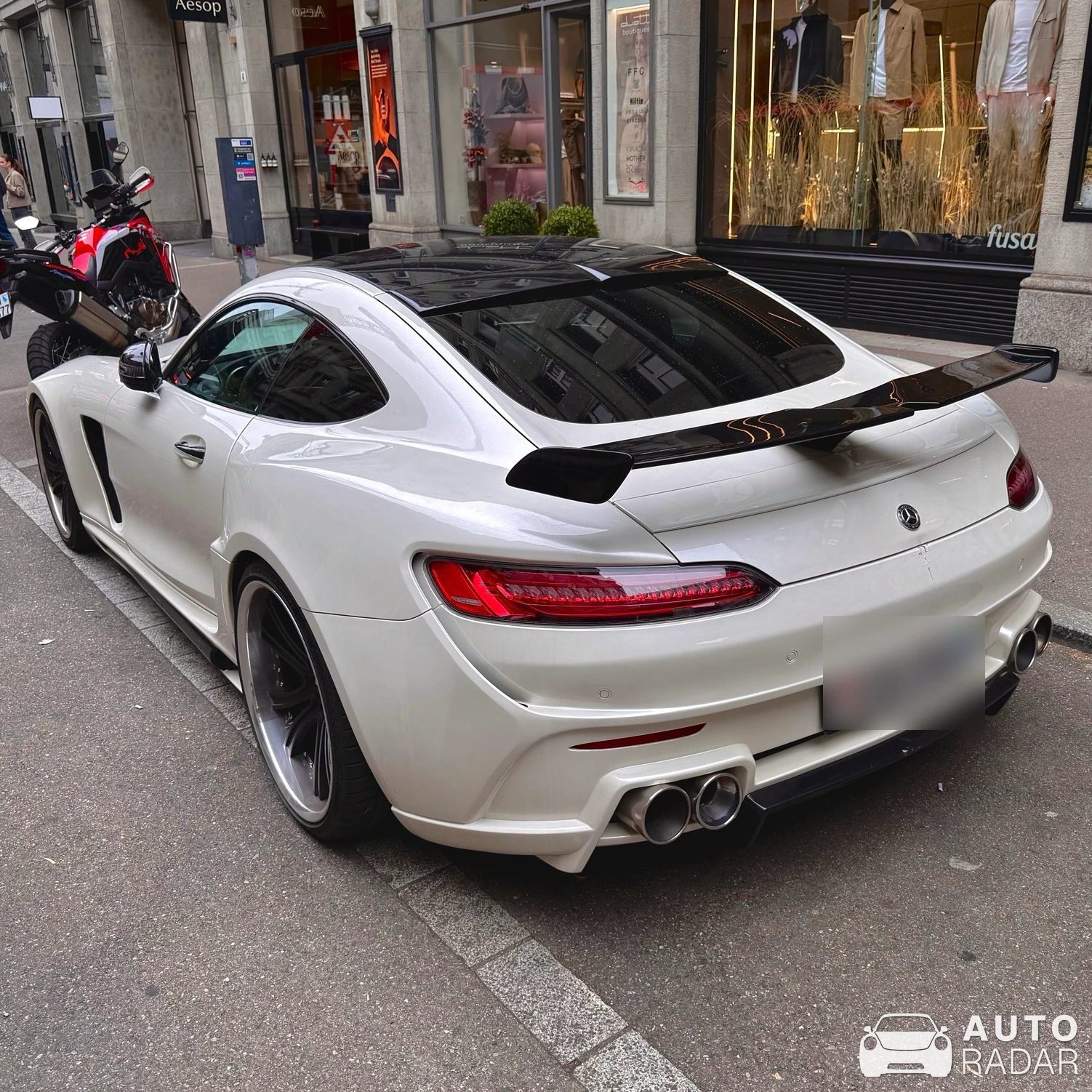 Mercedes-AMG GT S FAB Design Areion spotted in Zürich