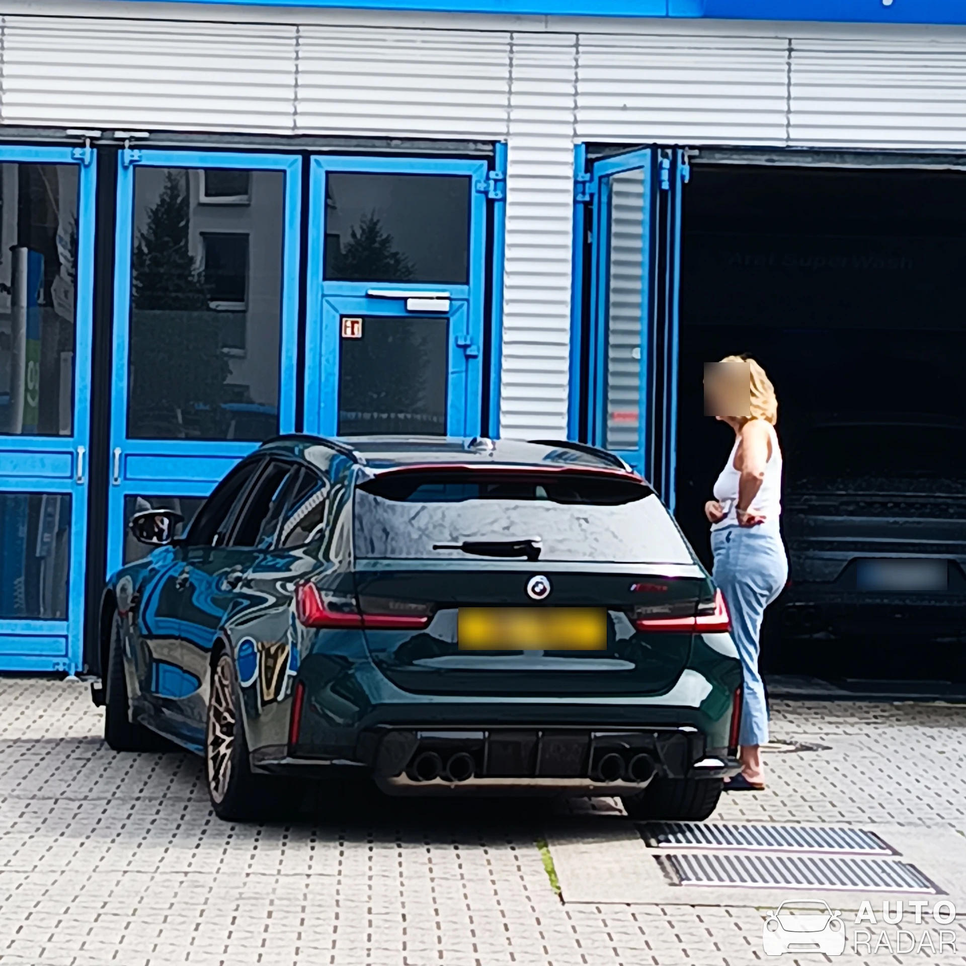 BMW M3 G81 Touring Competition spotted in Baden-Baden