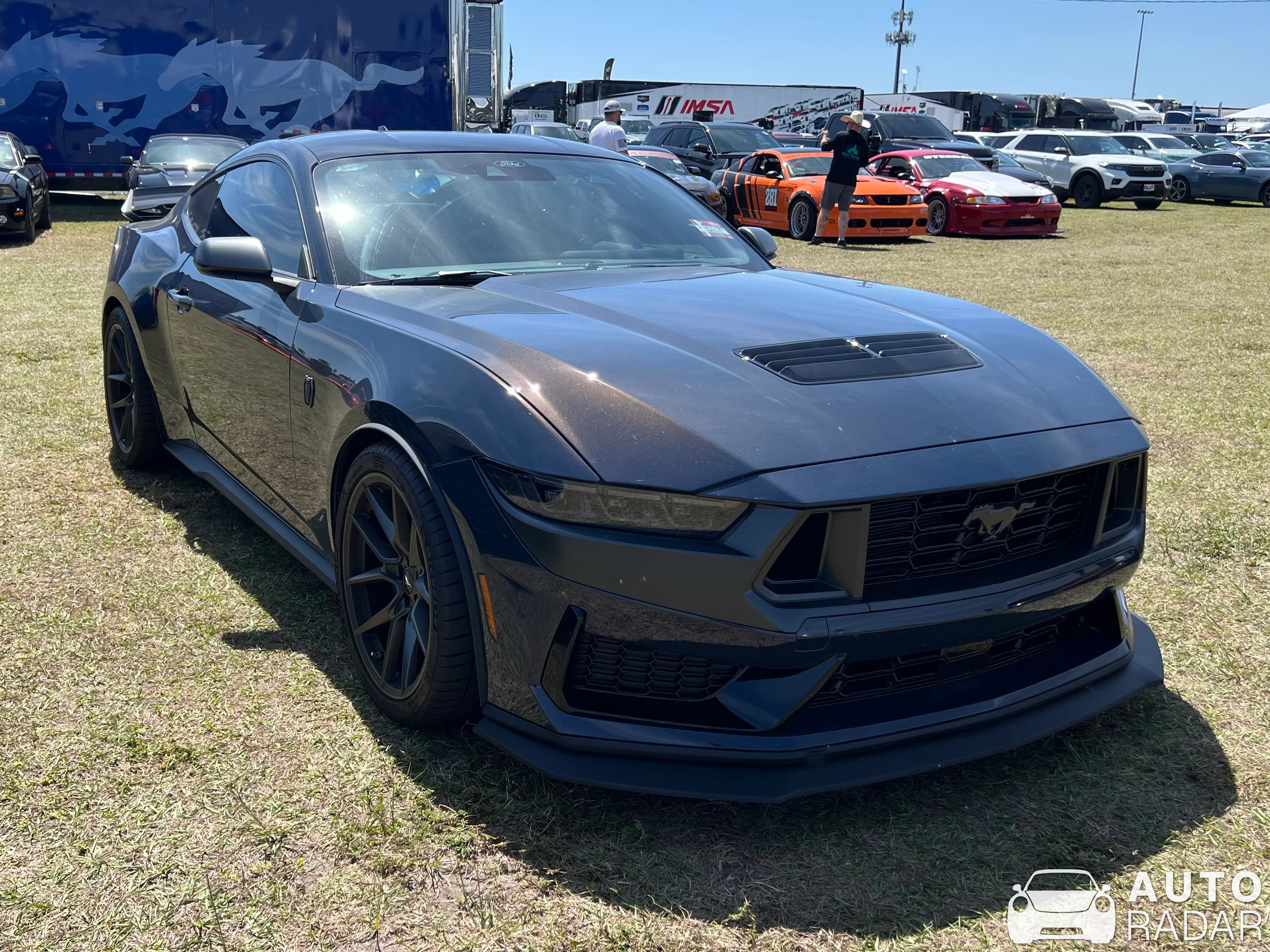 Ford Mustang Dark Horse S650 spotted in Sebring