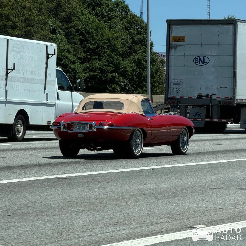 Jaguar E-Type spotted in Atlanta