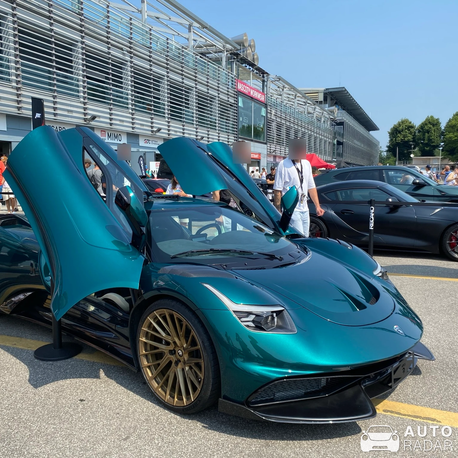 ARES Design S1 Project spotted in Monza