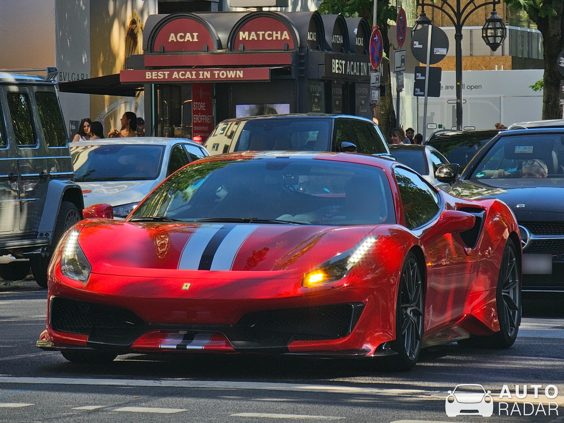 Ferrari 488 Pista spotted in Düsseldorf