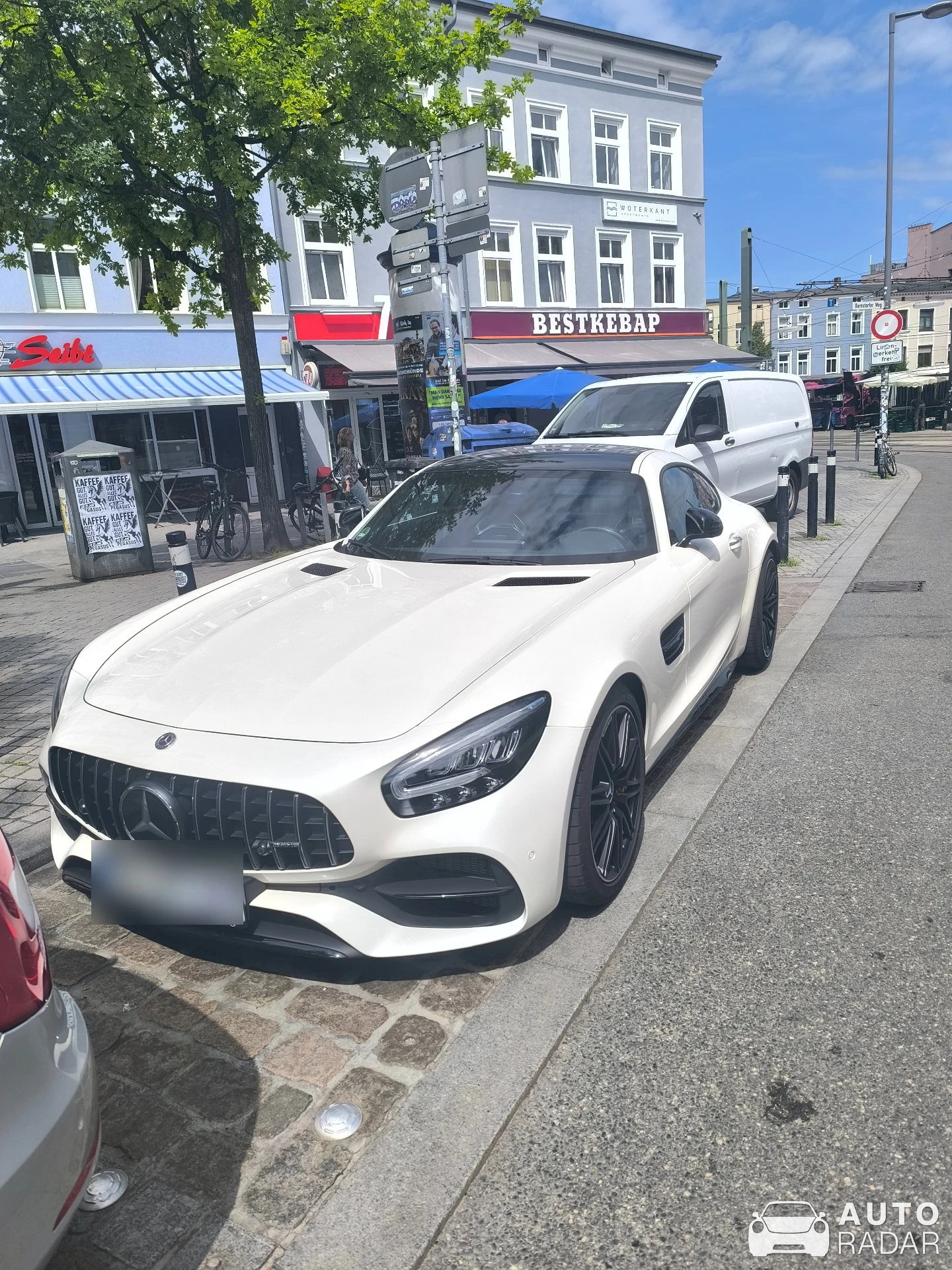 Mercedes-AMG GT C C190 spotted in Rostock