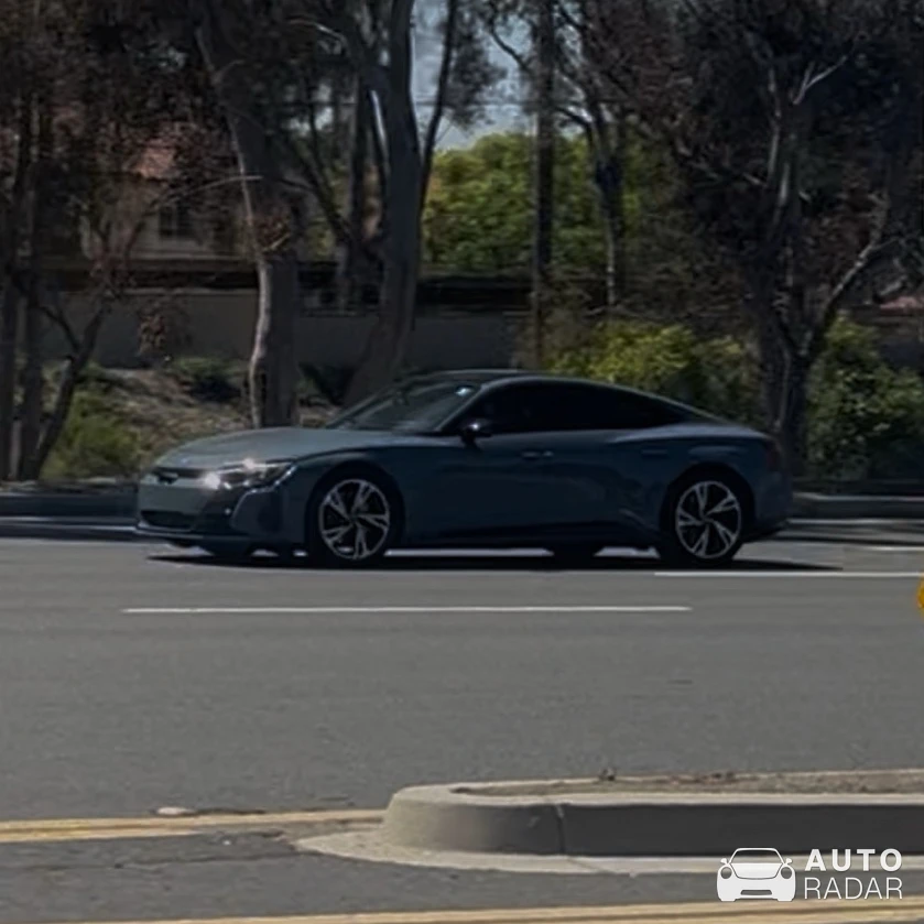 Audi E-Tron GT spotted in Anaheim
