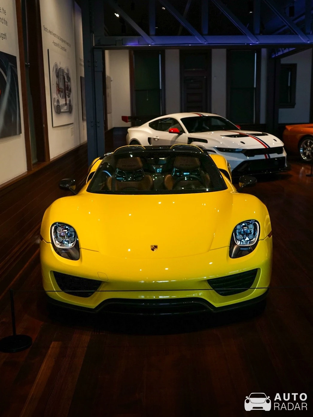 Porsche 918 Spyder spotted in Newport