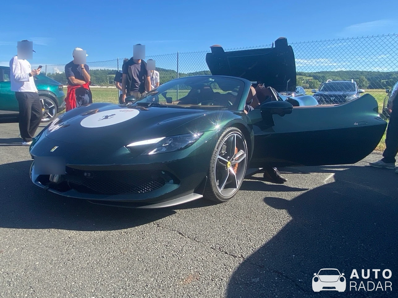 Ferrari 296 GTS spotted in Le Sequestre