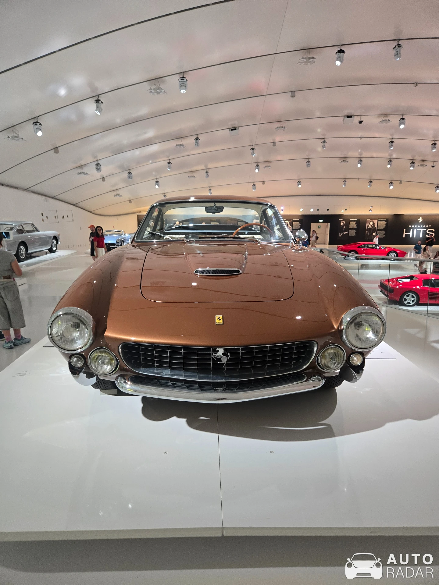 Ferrari 250 GT Berlinetta Lusso spotted in Modena, Italy