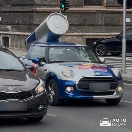 Mini Cooper Red Bull spotted in Sarajevo