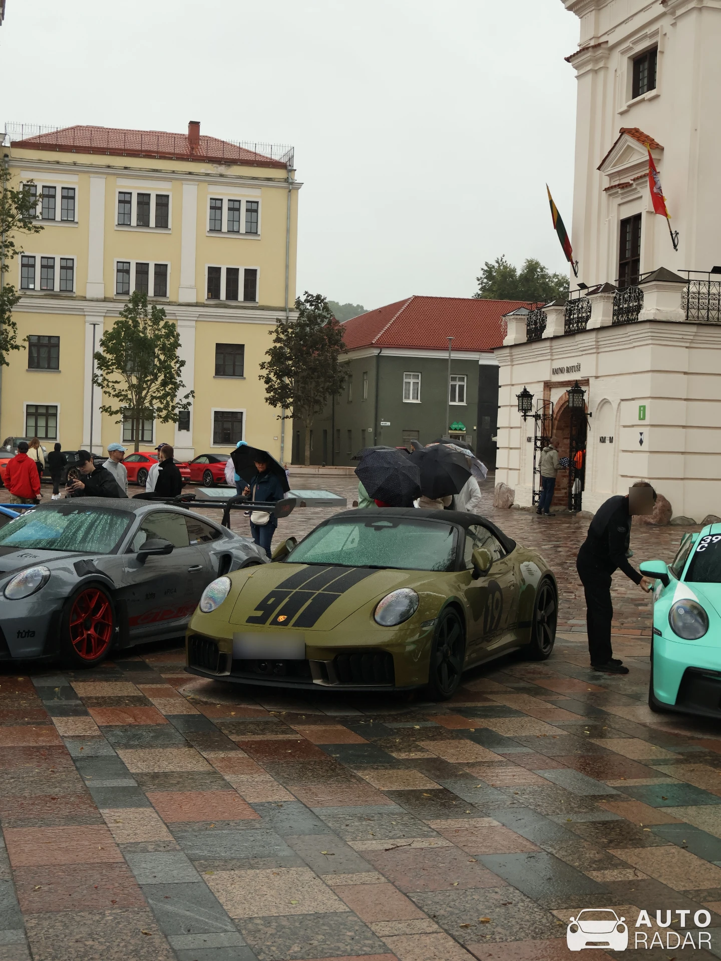 Porsche 992 Spirit 70 spotted in Kaunas
