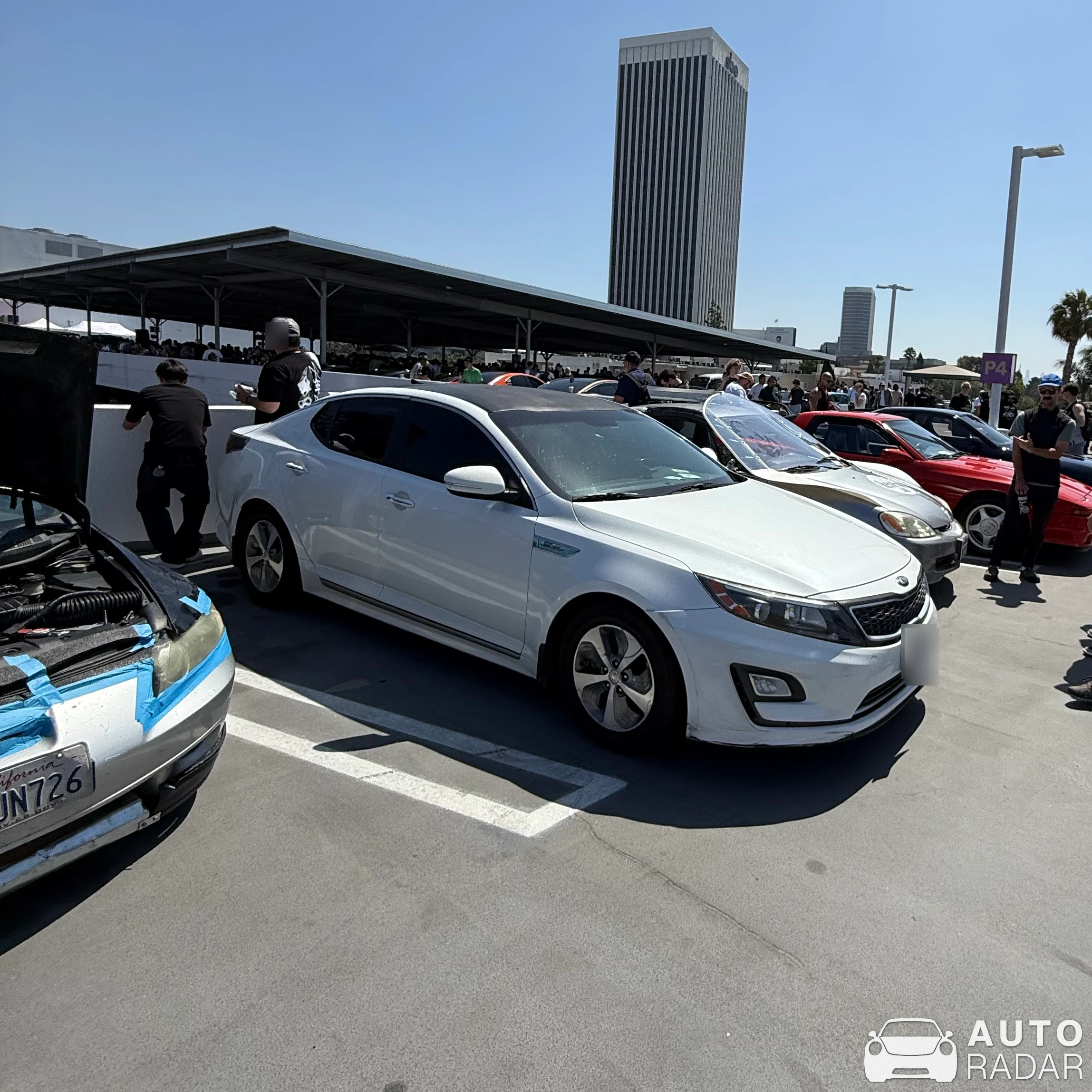 Kia Optima spotted in Los Angeles