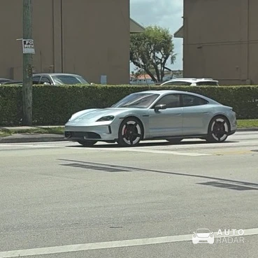 Porsche Taycan spotted in Miami