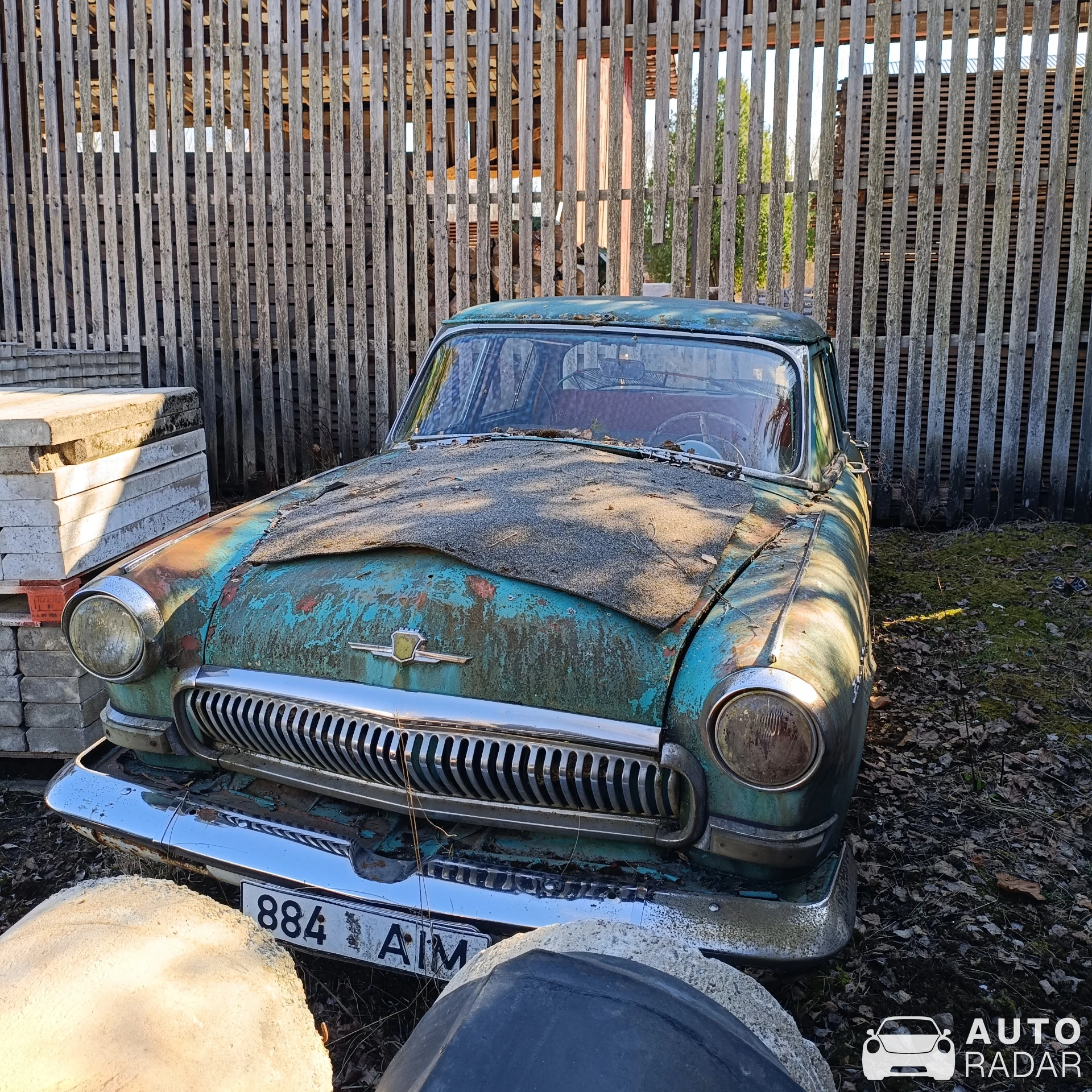 GAZ 21 Volga spotted in Saarde