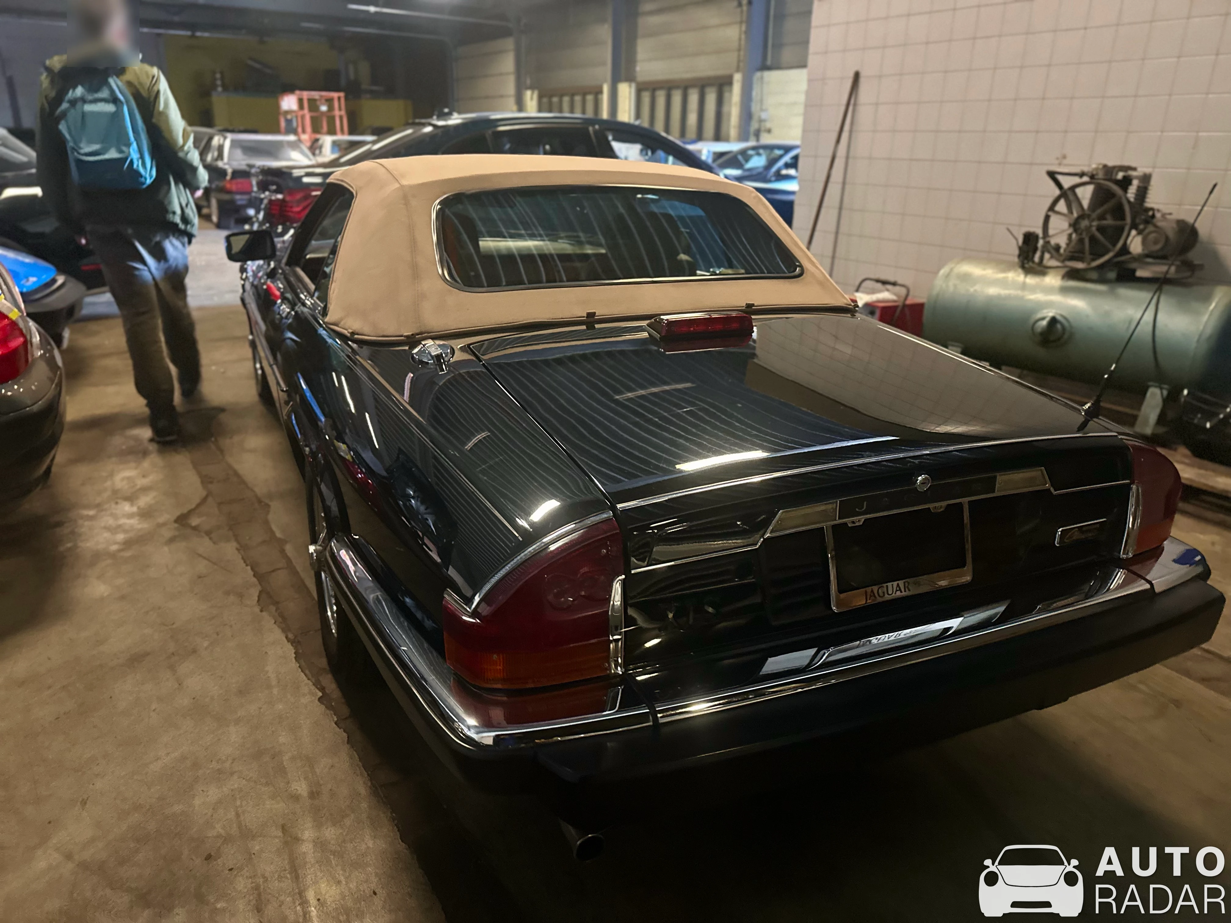 Jaguar XJS Convertible spotted in Schiedam