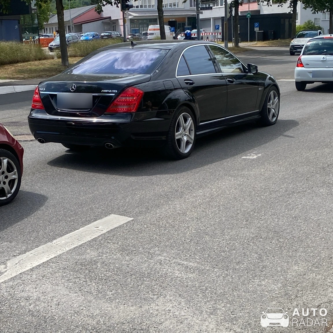Mercedes-Benz S 63 AMG W221 spotted in Metzingen