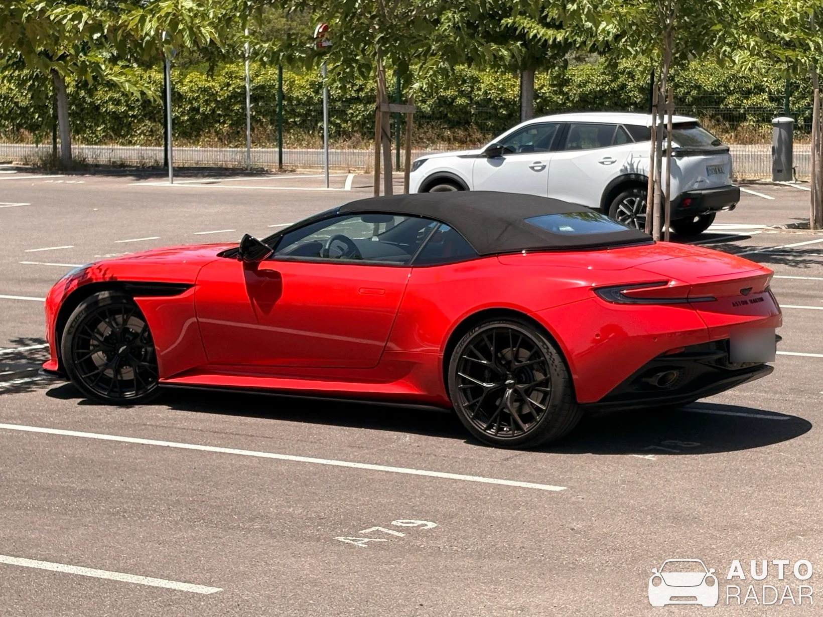 Aston Martin DB11 V8 Volante spotted in Palma
