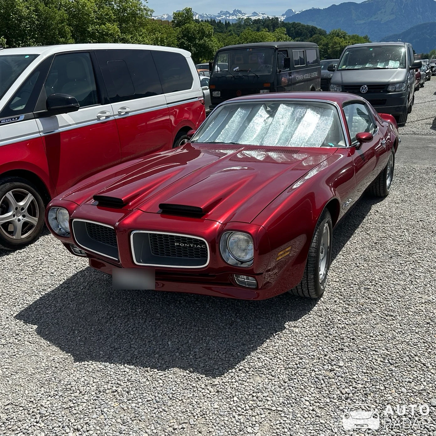 Pontiac Firebird Formula 400 spotted in Luzern