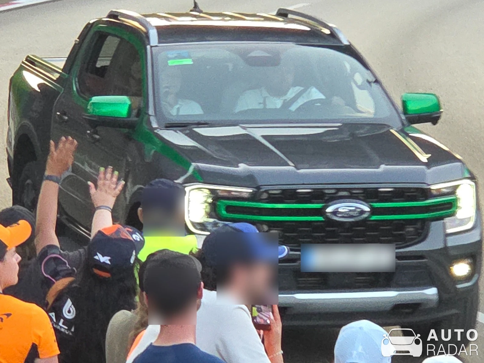 Ford Ranger spotted in Spielberg