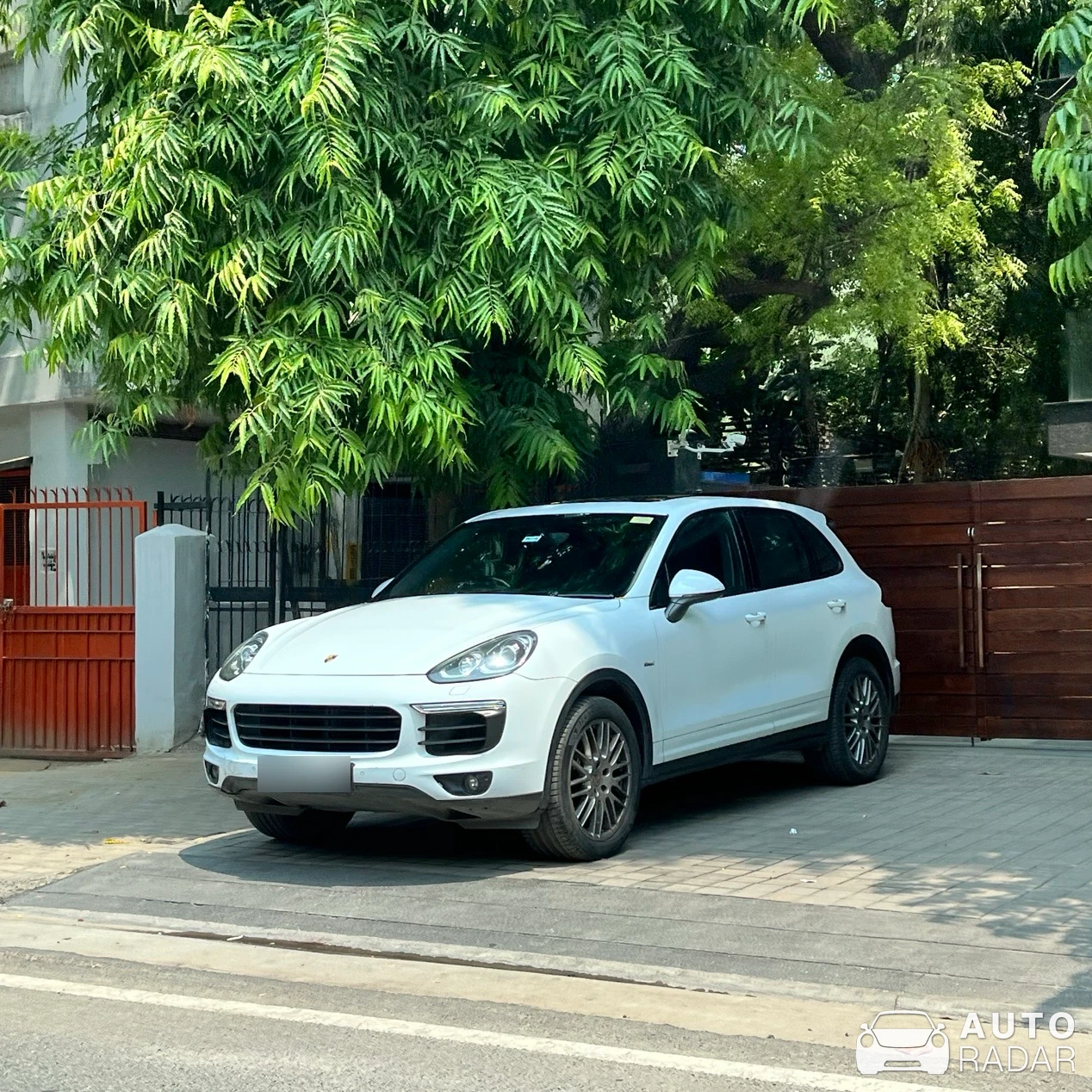 Porsche Cayenne spotted in Gurugram
