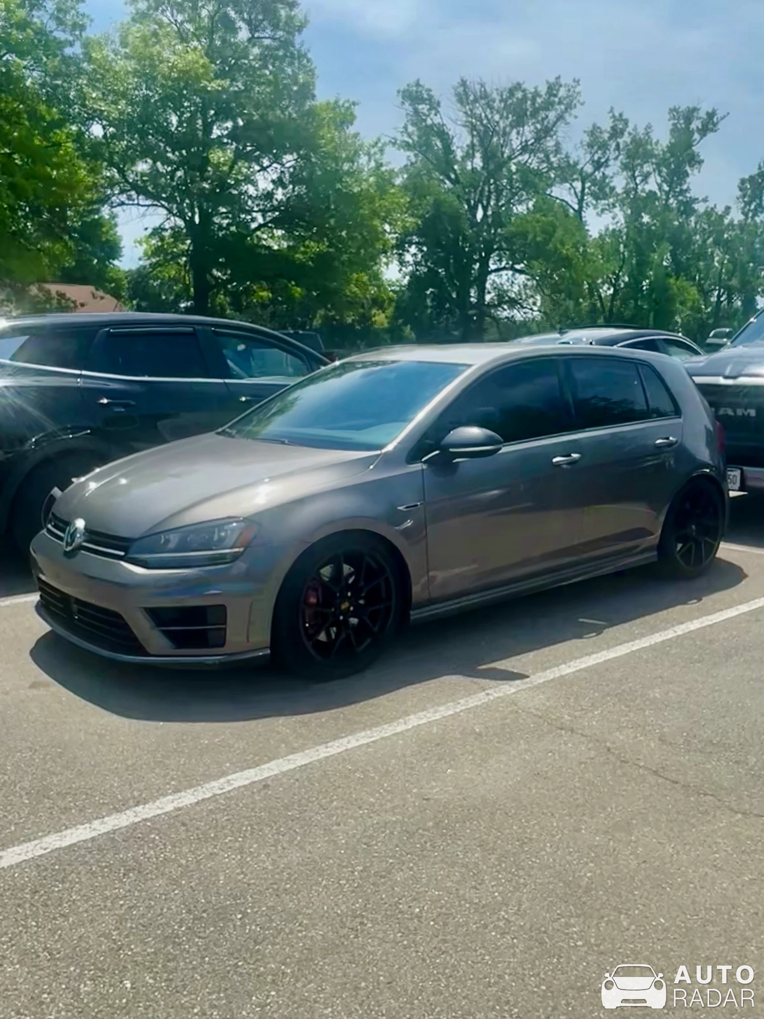 Volkswagen Golf R MkVII spotted in Liberty Township