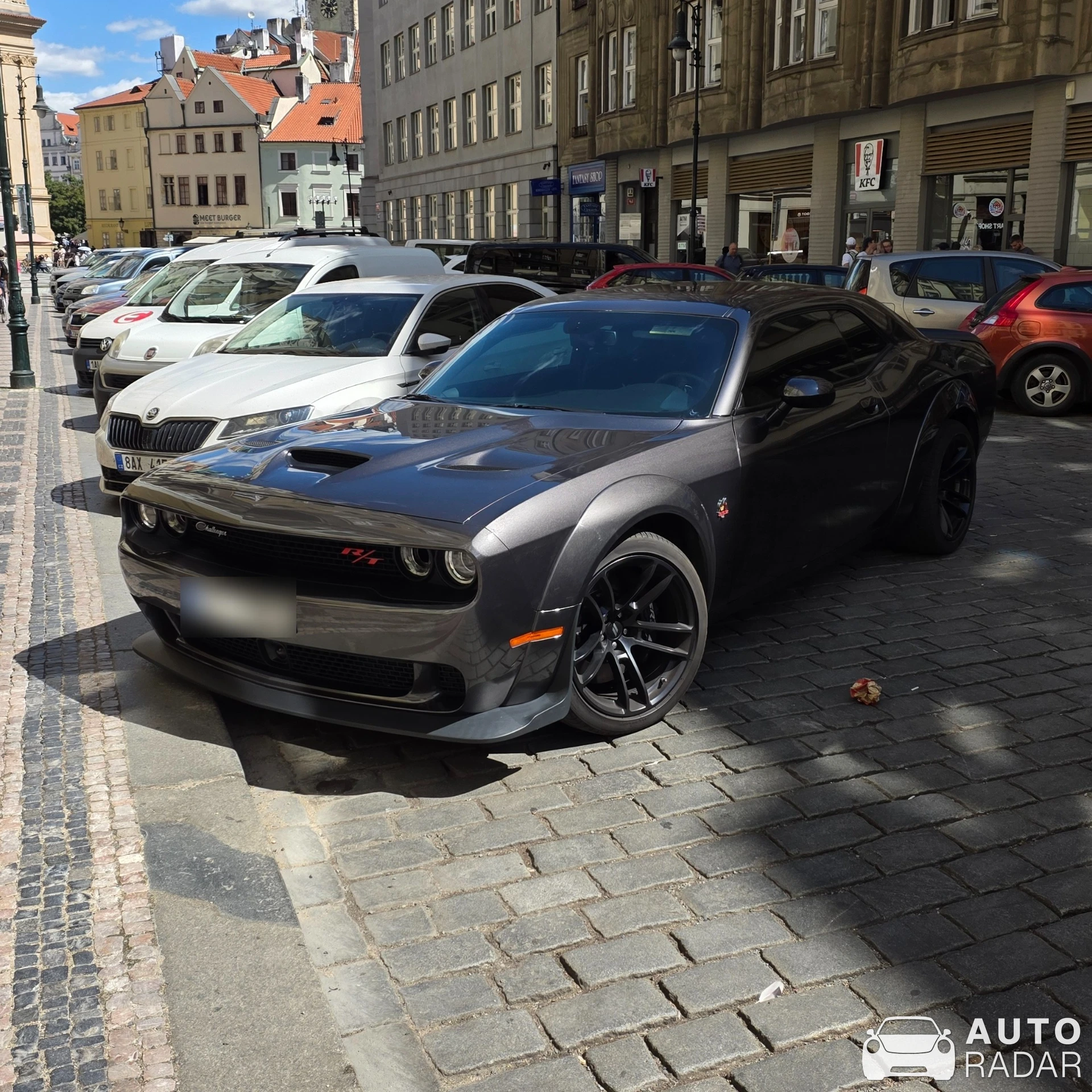Dodge Challenger R/T Scat Pack spotted in Praha, Czech Republic