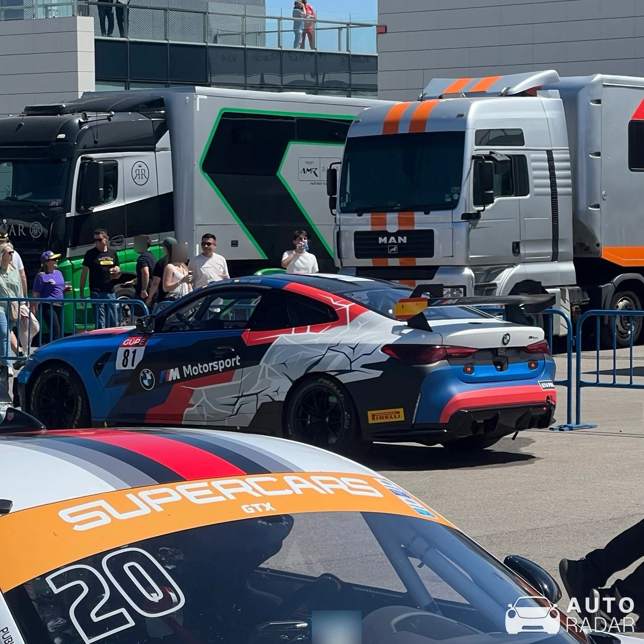 BMW M4 G82 GT4 spotted in San Sebastián de los Reyes