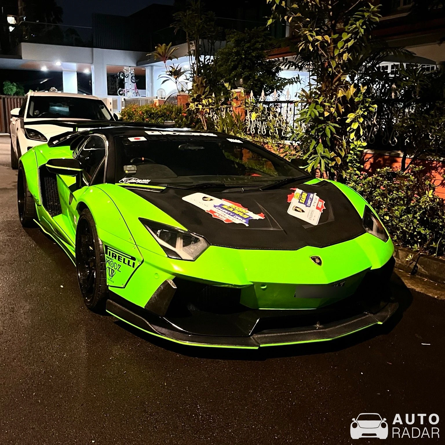 Lamborghini Aventador LP700-4 Liberty Walk LB Performance Wide Body spotted in Singapore, Singapore