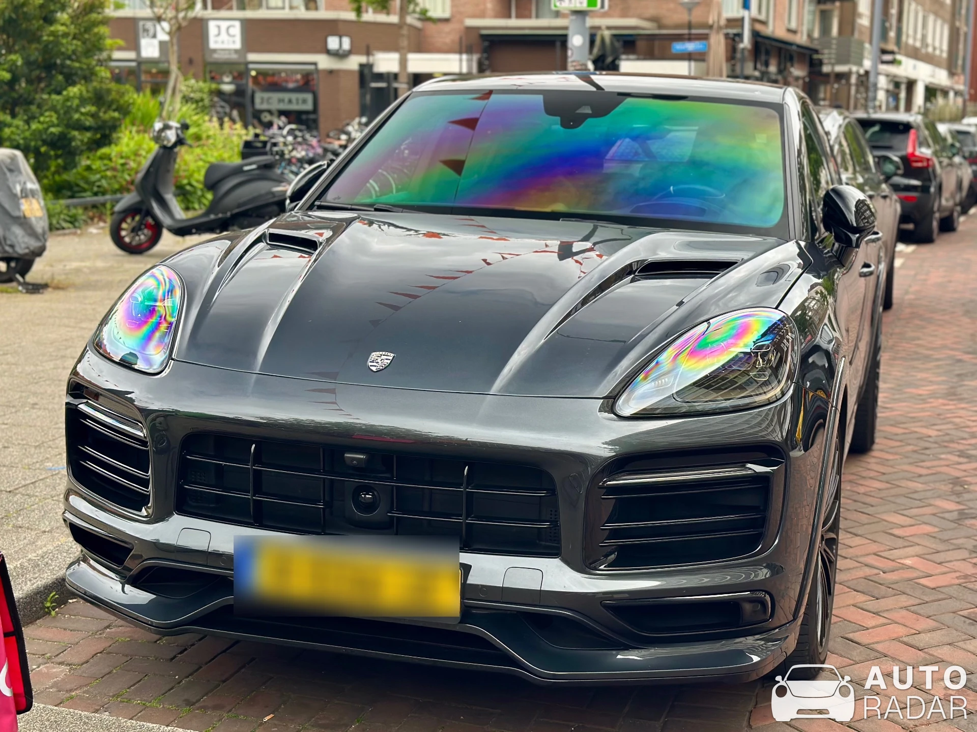 Porsche TechArt Cayenne Turbo S E-Hybrid spotted in Rotterdam