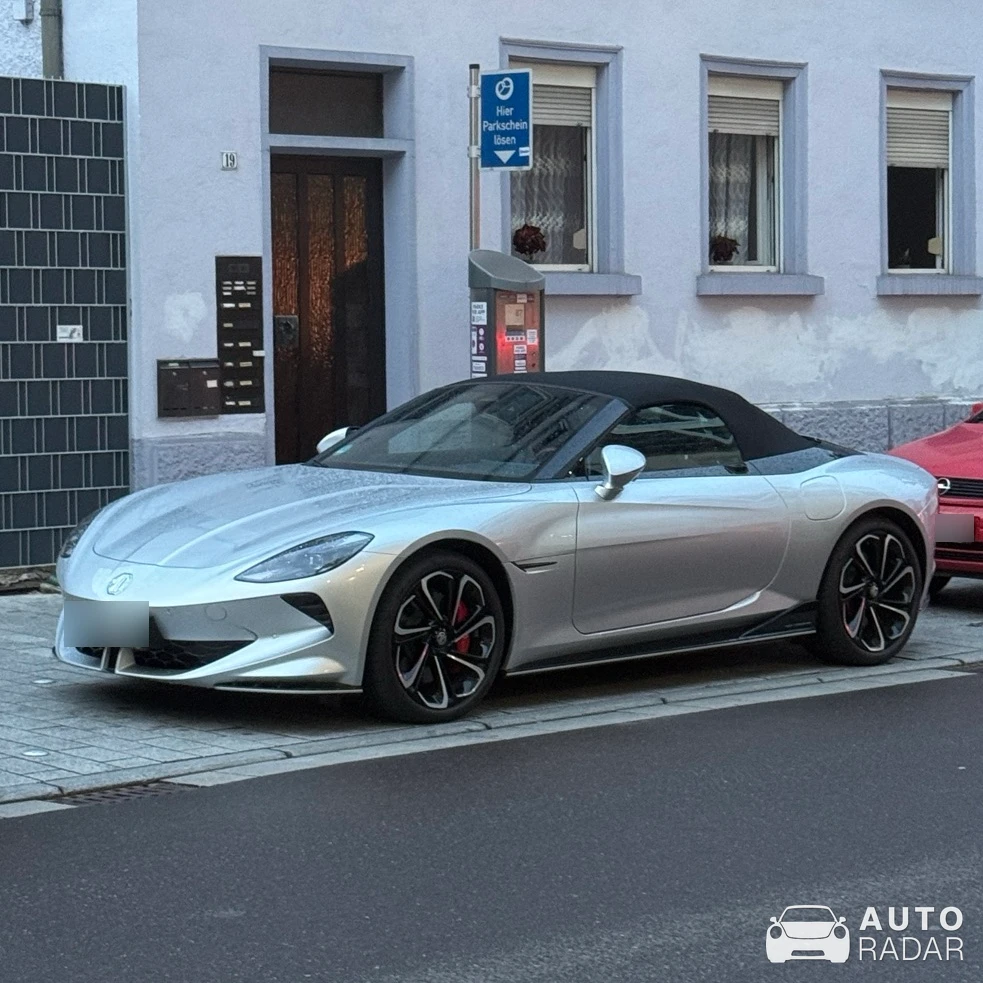 MG Cyberster spotted in Göppingen