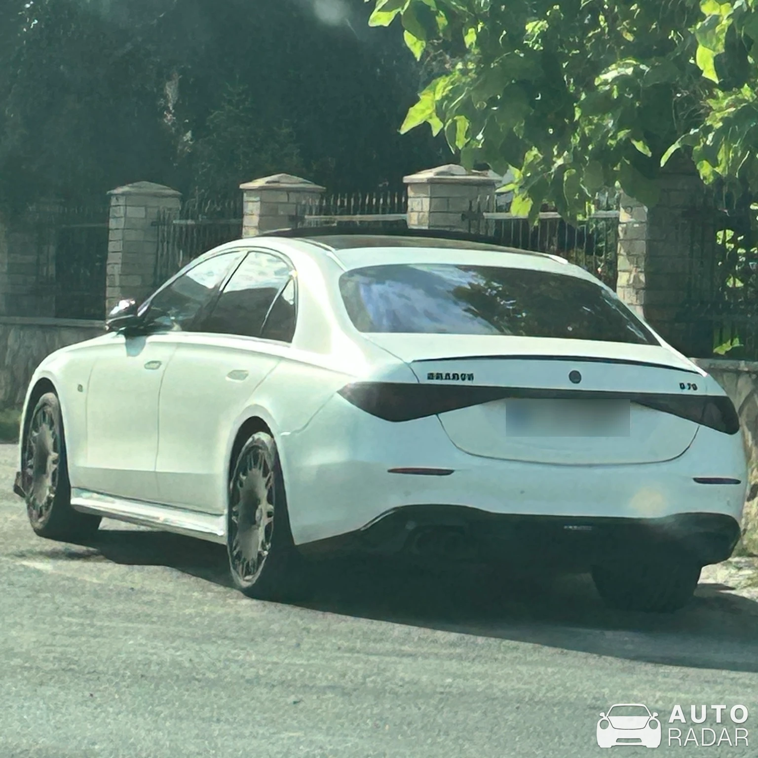 Mercedes-Benz Brabus B50 spotted in Năvodari