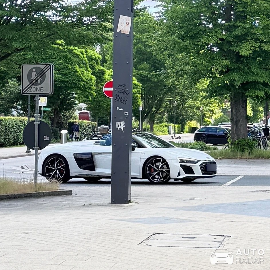 Audi R8 Type 4S spotted in Wilhelmshaven
