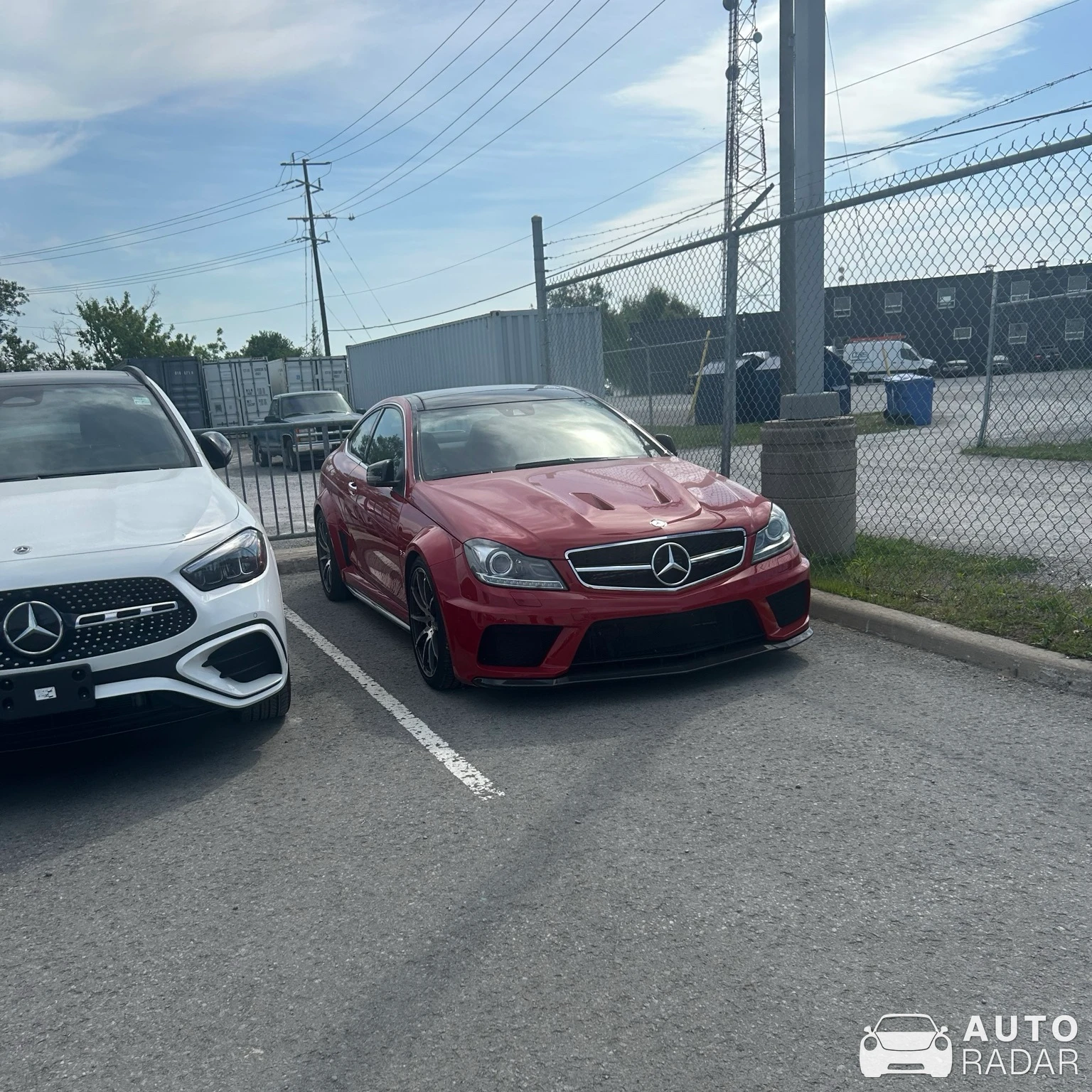 Mercedes-Benz MKB Inden Design C 63 AMG W204 2012 Black Series spotted in Peterborough