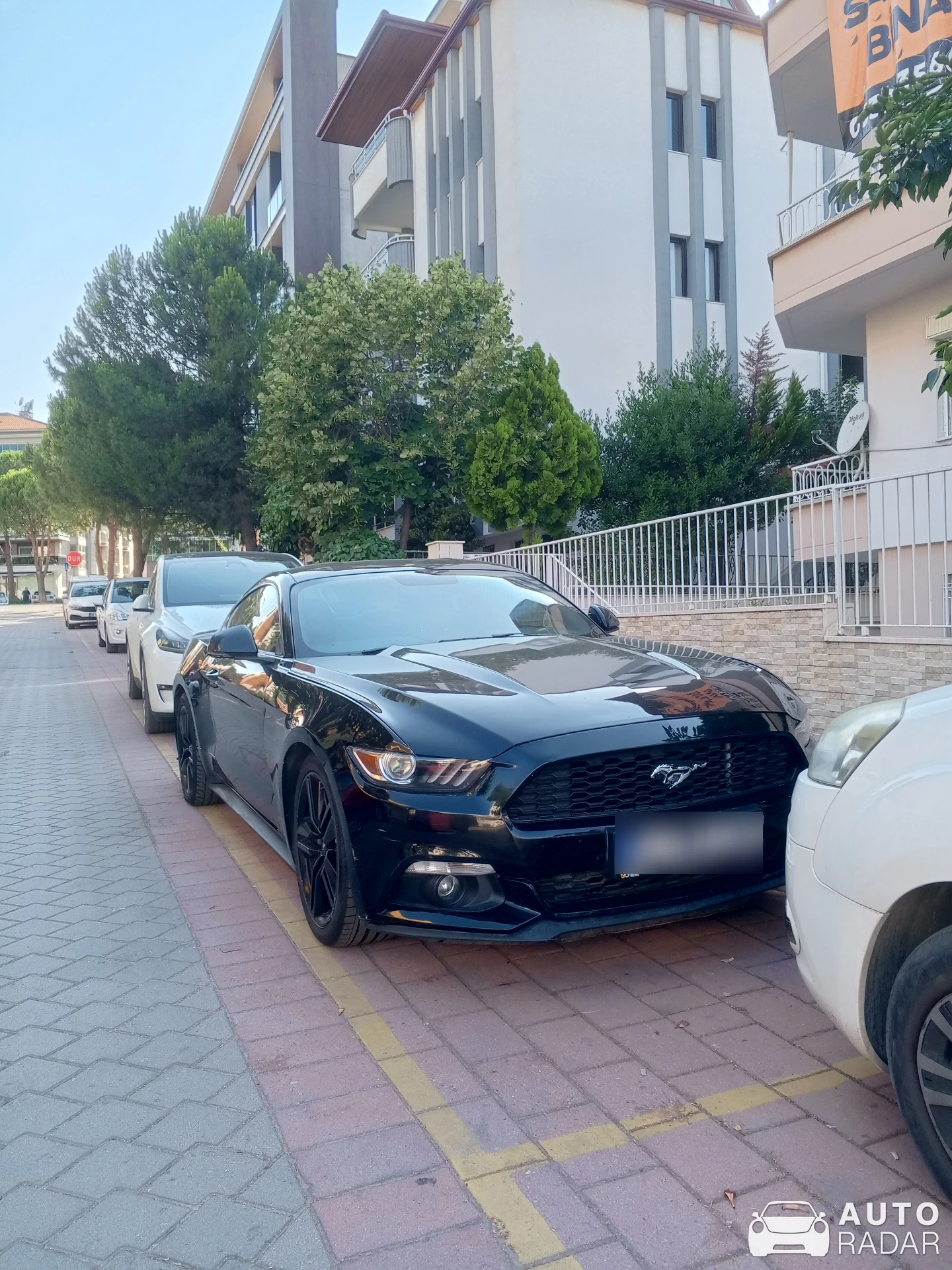 Ford Mustang 2.3 Ecoboost spotted in Pamukkale, Türkiye