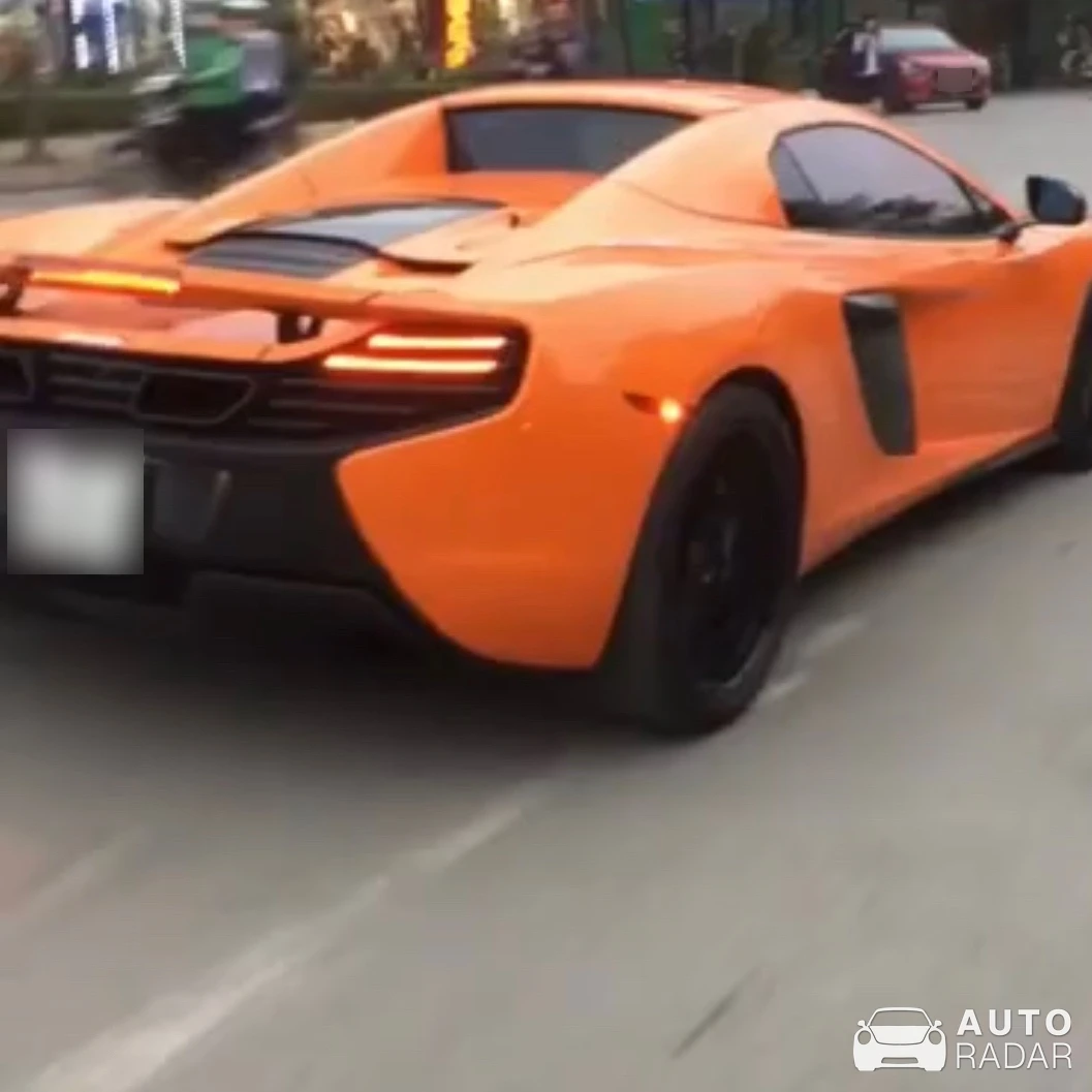 McLaren 650S Spider spotted in Việt Trì