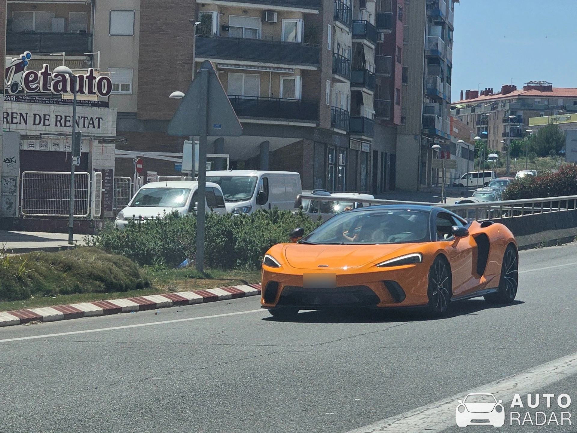 McLaren GT spotted in Blanes