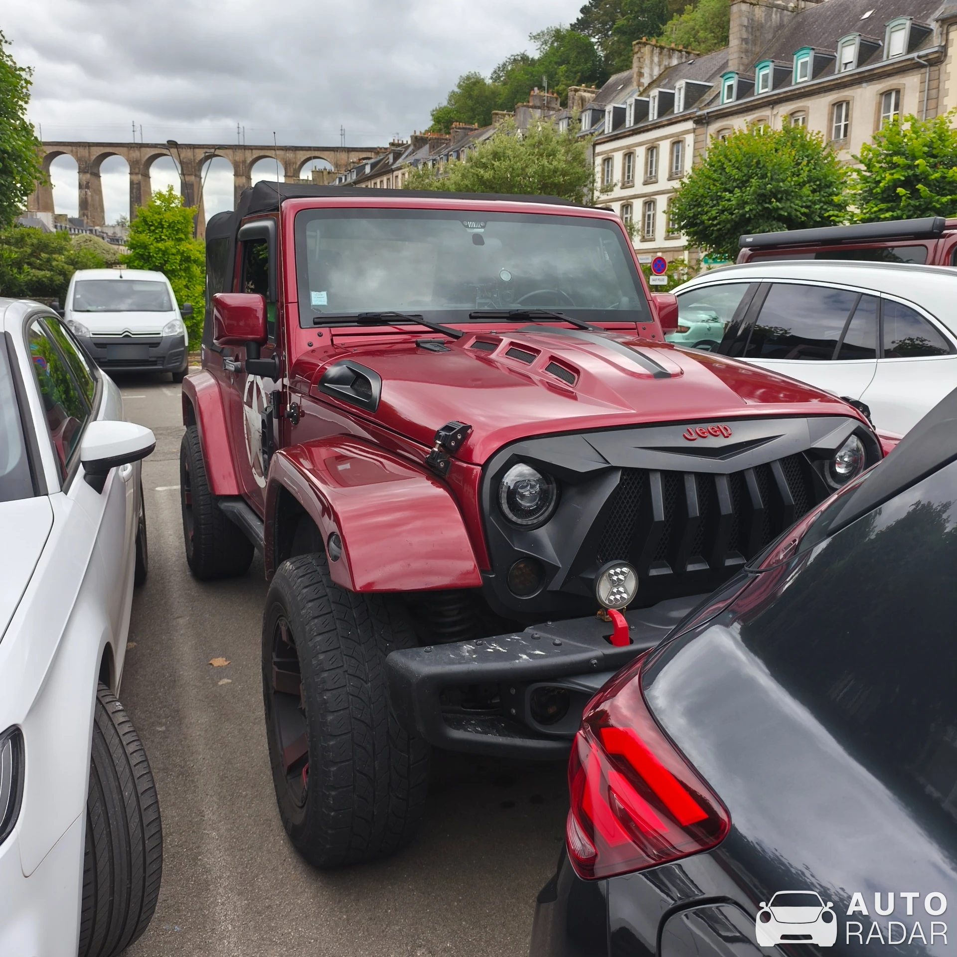 Jeep Wrangler 4.0 EZ spotted in Morlaix