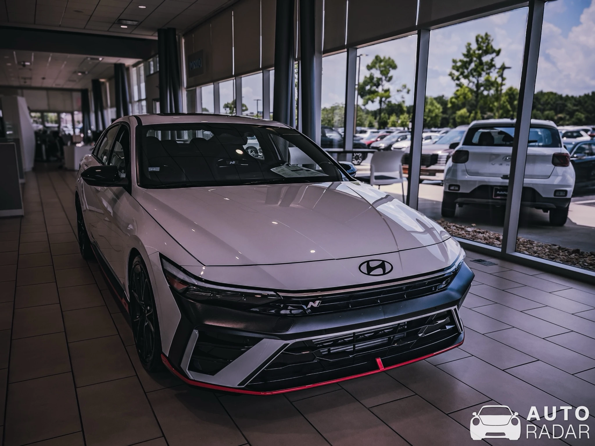 Hyundai Elantra N spotted in Fort Mitchell