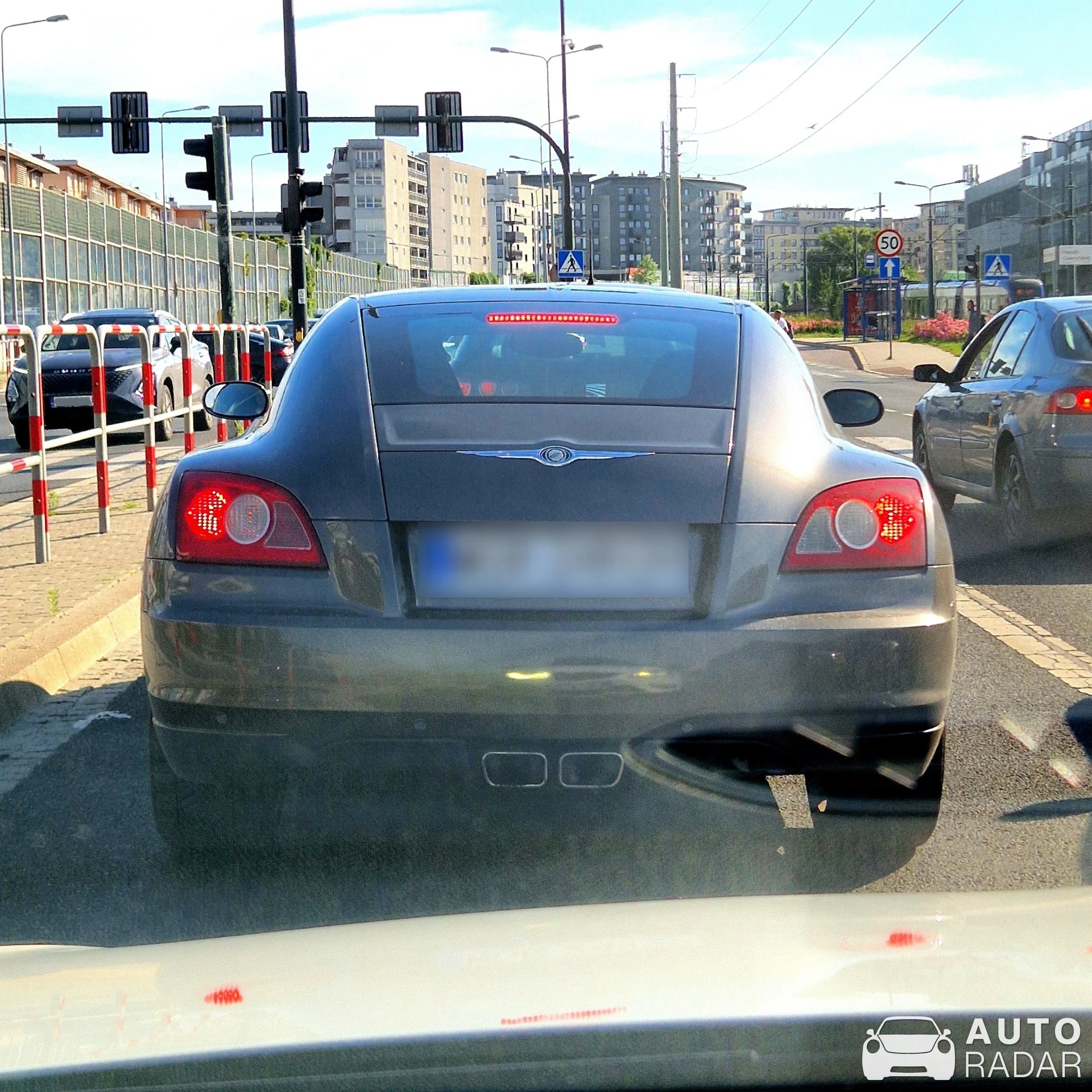 Chrysler Crossfire spotted in Kraków