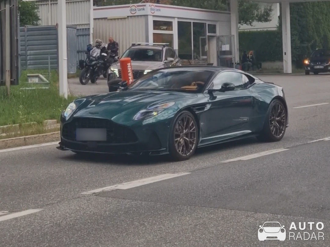 Aston Martin DB12 spotted in Serfaus