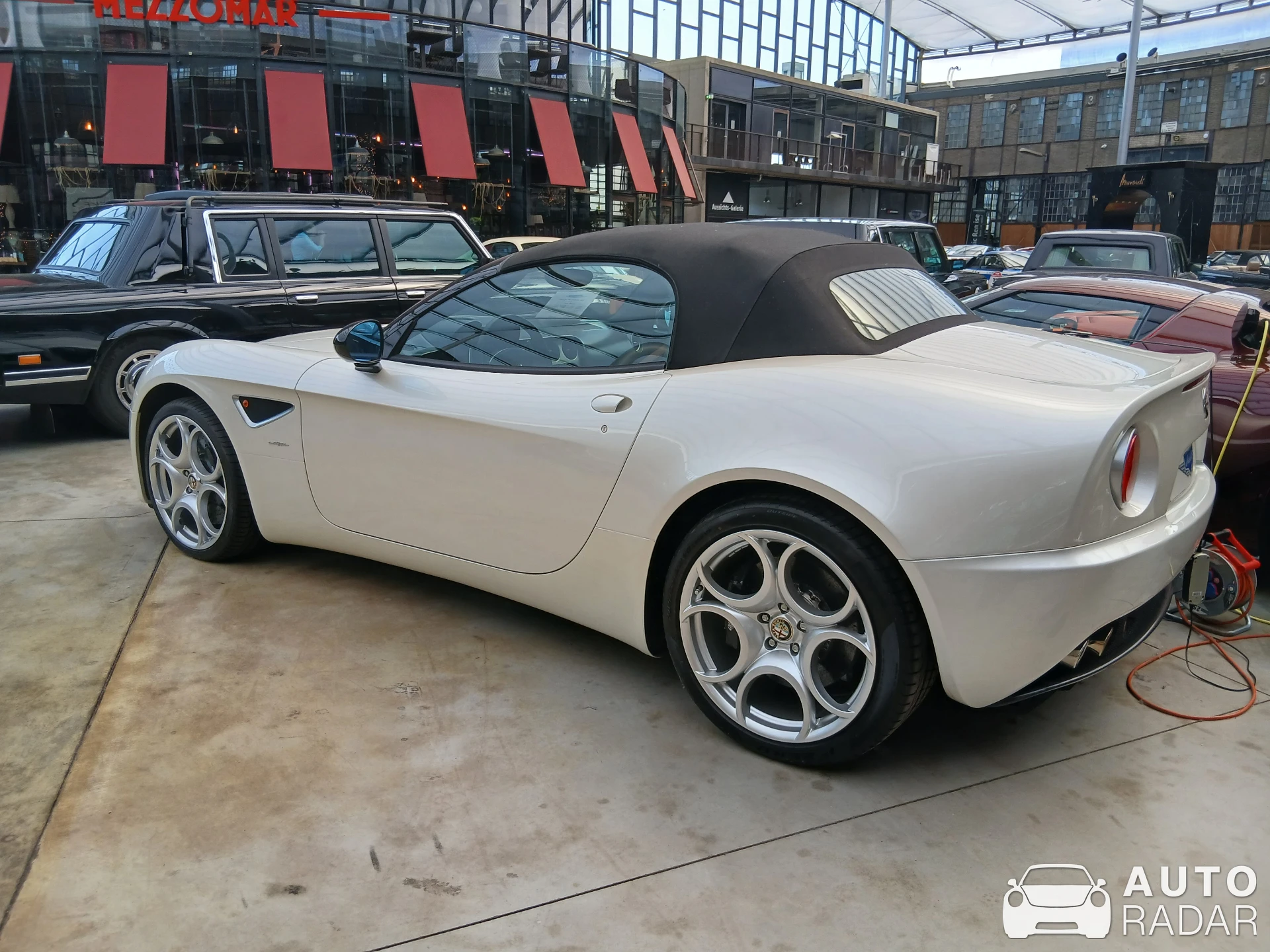 Alfa Romeo 8C Spider spotted in Düsseldorf