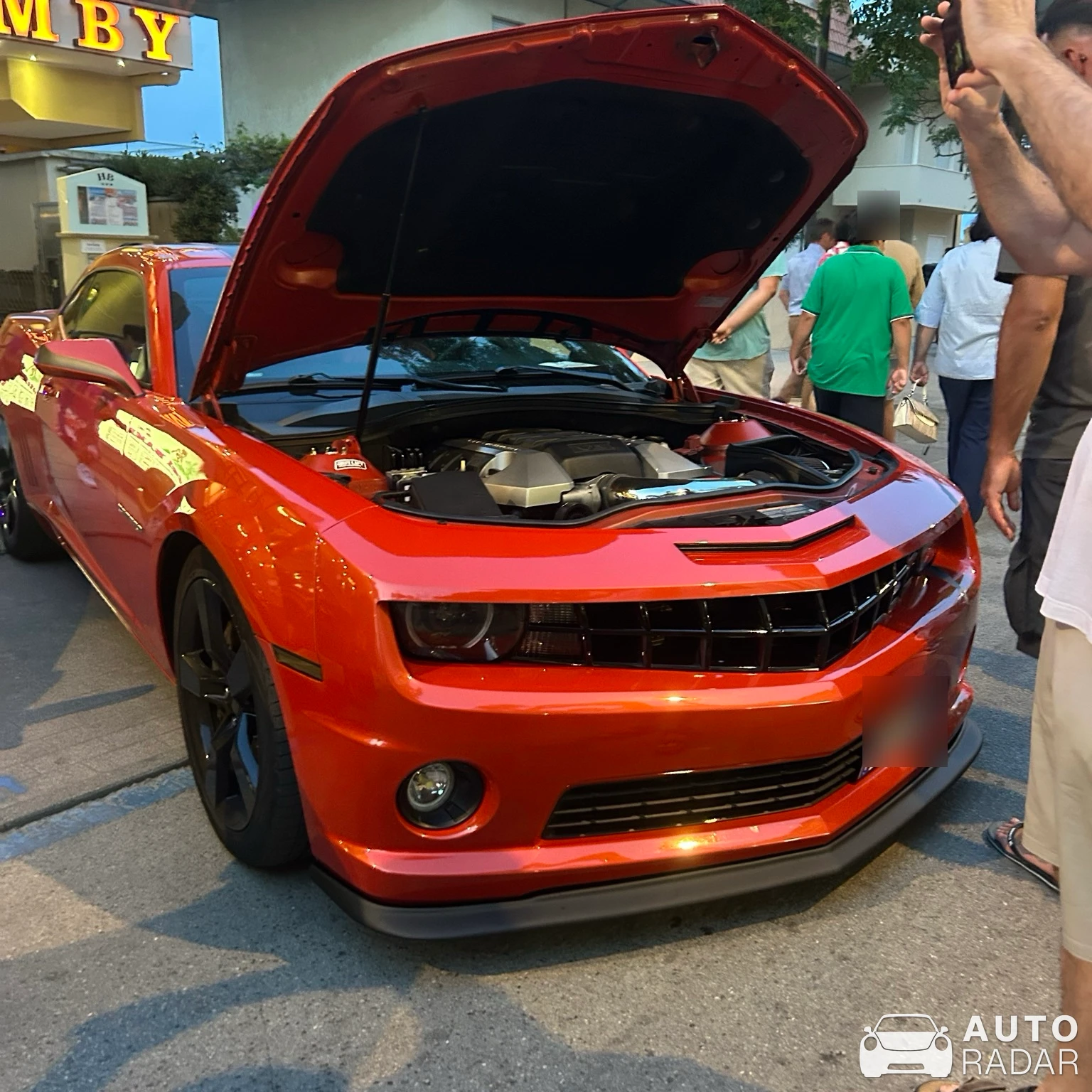 Chevrolet Camaro SS spotted in Gatteo