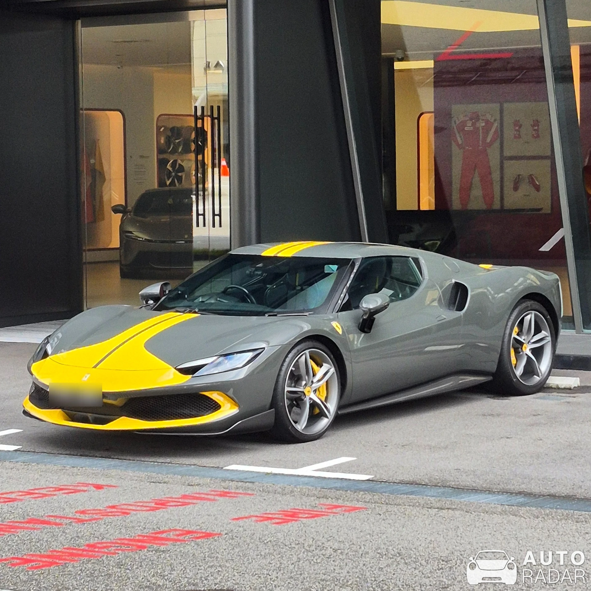 Ferrari 296 GTB Assetto Fiorano spotted in Singapore