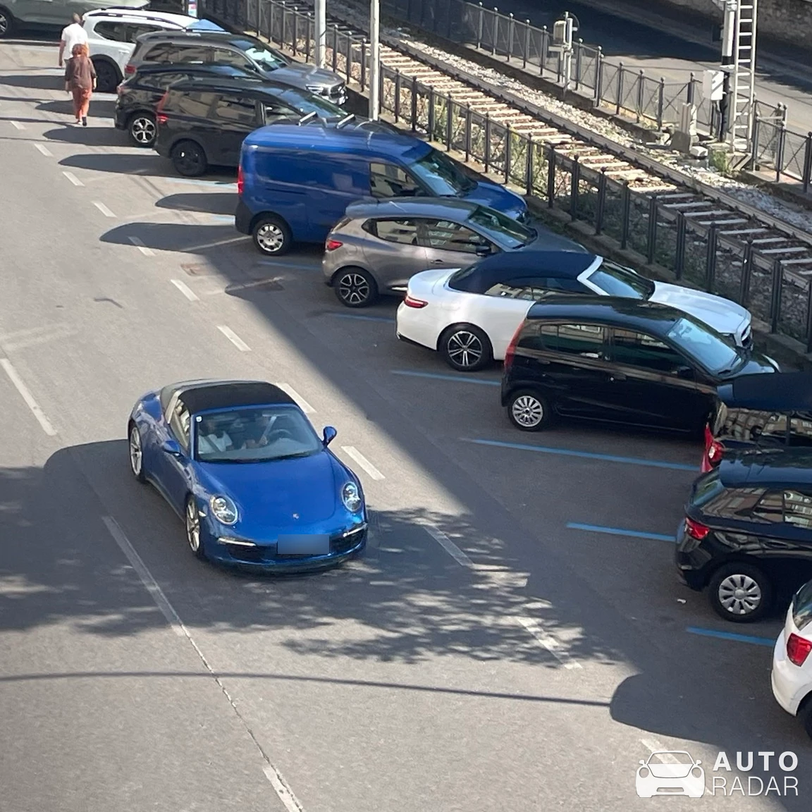 Porsche 911 Targa spotted in Cernobbio