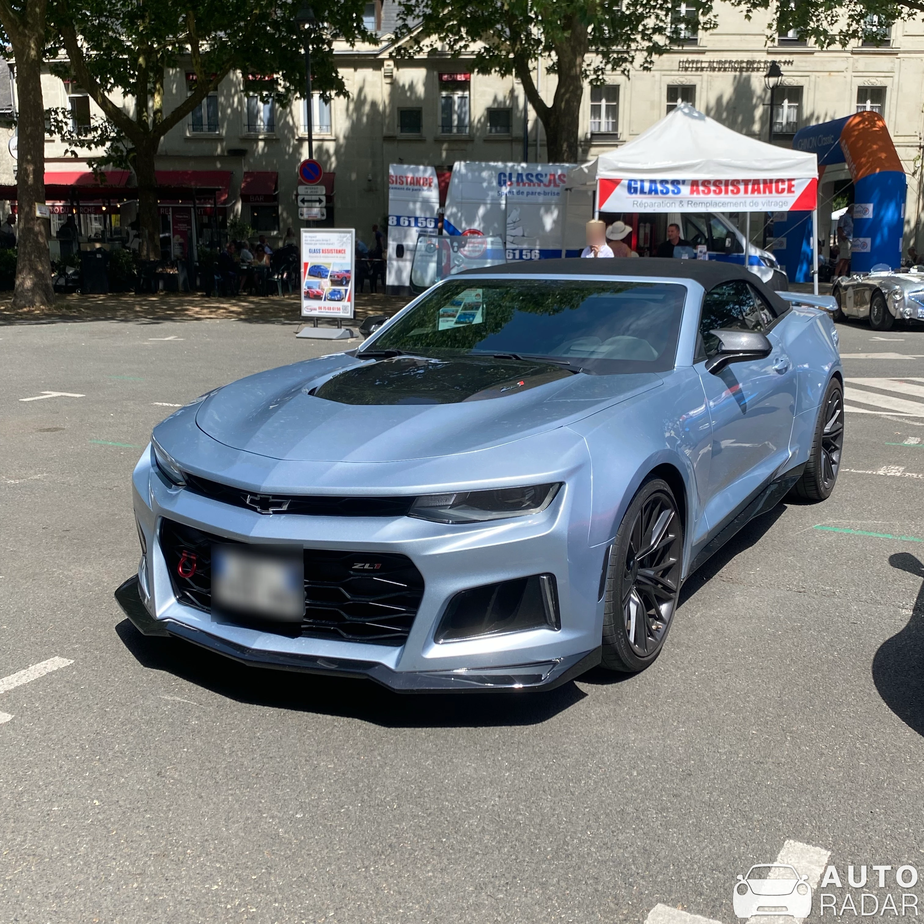 Chevrolet Camaro ZL1 Convertible spotted in Chinon