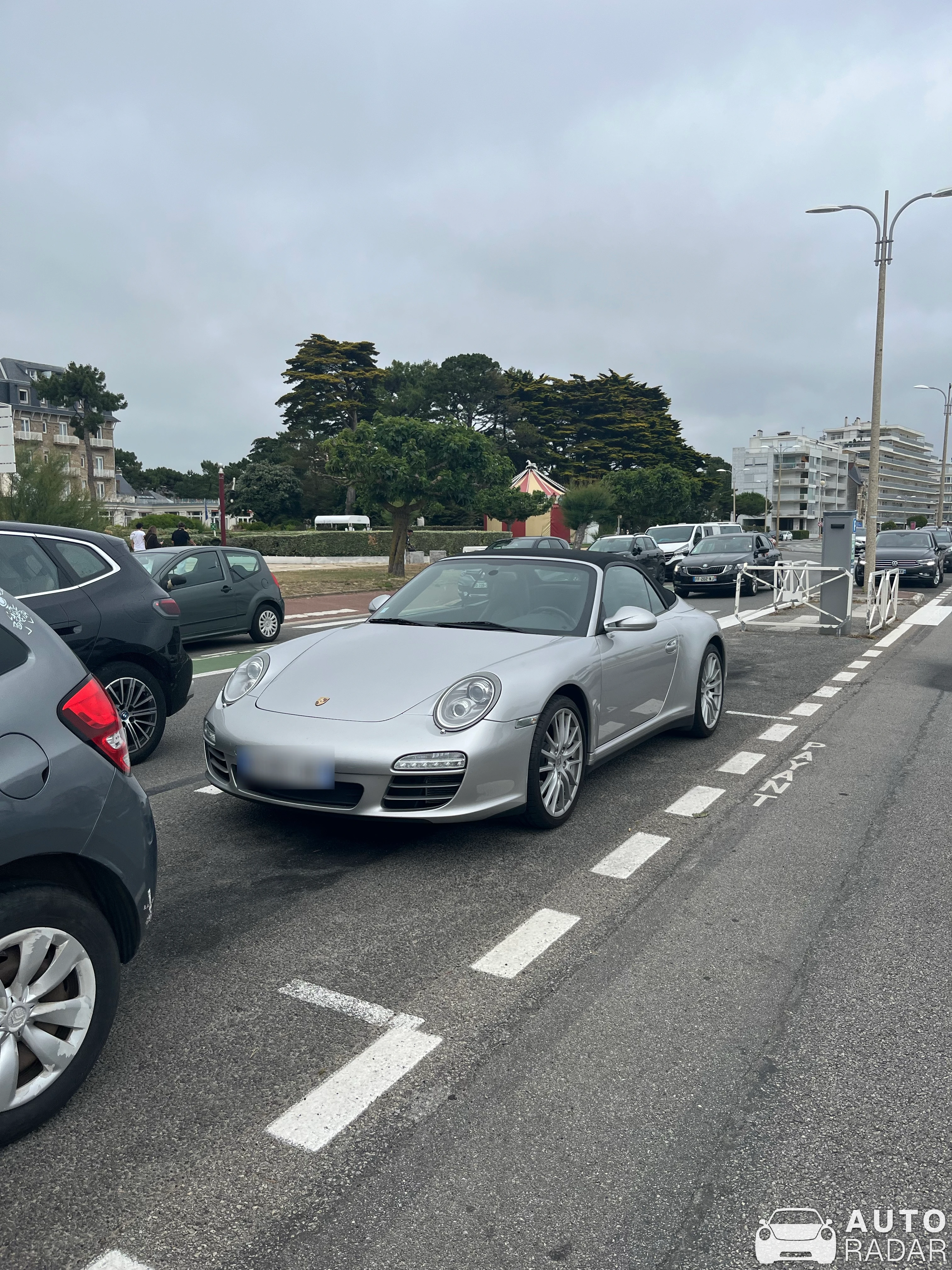 Porsche 997 Carrera Cabriolet spotted in La Baule-Escoublac