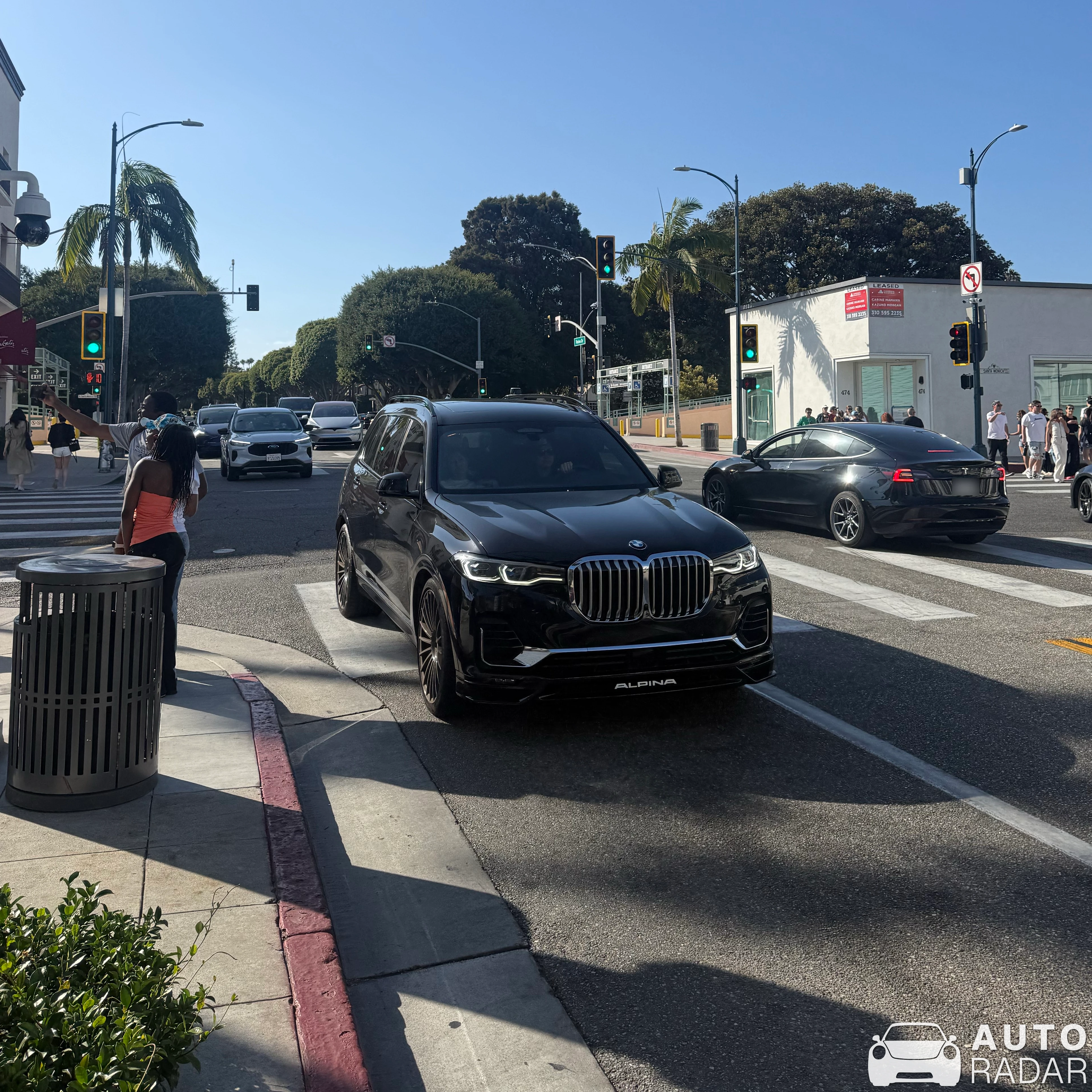 Alpina XB7 spotted in Beverly Hills