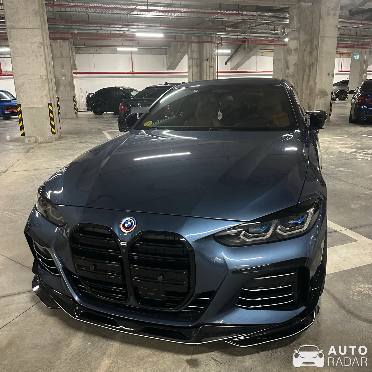 BMW 4 Series G22 Coupé spotted in București